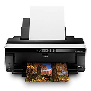 เครื่องปริ้นเตอร์ Epson Stylus Photo R2000 Wireless Wide Format Color ...