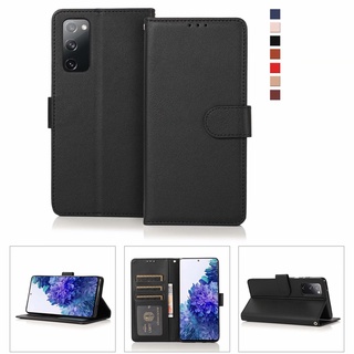 เคสโทรศัพท์หนัง แบบฝาพับ พร้อมช่องใส่บัตร สําหรับ Samsung Galaxy Note 20 Plus 20 Ultra 10 Plus 10 Lite 9 8 7 5