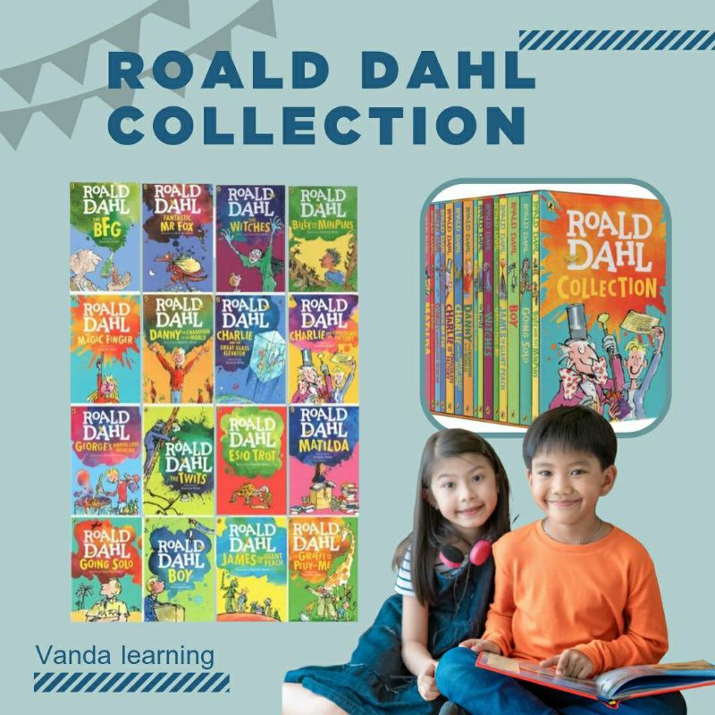 Roald Dahl Collection วรรณกรรมเยาวชนยอดนิยม | Shopee Thailand