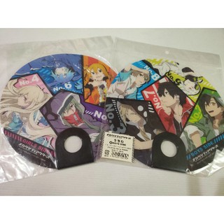 พัดอนิเมะ  MEKAKUCITY ACTORS  (2ลาย) พร้อมส่ง