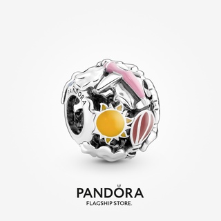 Pandora Fly Away จี้รูปท้องฟ้าสีรุ้ง สําหรับเดินทาง p512