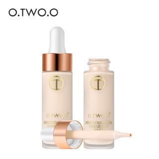 O.TWO.O Matte Liquid มูลนิธิคุ้มครองเต็มใบหน้าแต่งหน้าฐานยาวนานคอนซีลเลอร์รองพื้นบีบีครีมแต่งหน้าเครื่องสำอาง 15ml #9122