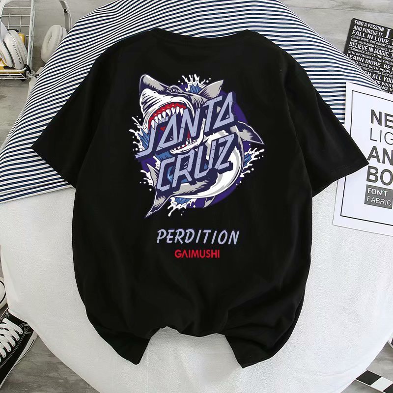 an-รุ่นa-003มาแรงเสื้อยืดแขนสั้นผู้ชาย-2021-เทรนด์ใหม่ฤดูร้อนหลวมผ้าฝ้ายด้านบนเสื้อผ้า-bottoming-เสื้อผู้ชาย