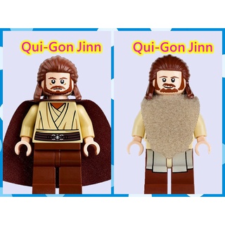 บล็อกตัวต่อเลโก้ Qui-Gon Jinn ขนาดเล็ก ของเล่นสําหรับเด็ก