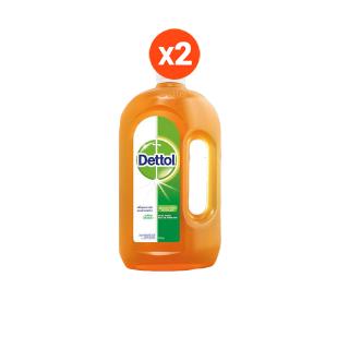 Dettol เดทตอลน้ำยาฆ่าเชื้อโรค 750 มล. [2 ขวด][แพ็คคู่สุดคุ้ม]-x2