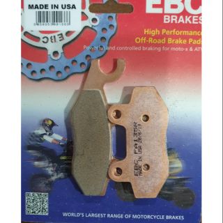 ผ้าเบรค EBC Brakes รุ่น R sintered Offroad / ผ้าหน้า Kawasaki KLX250, KLX125, KLX150 Dtracker KLX300R