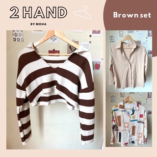 🧸 Brown set 2 Hand by mona🧸