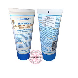 แท้ป้ายไทย EXP11/25 KIEHLS Blue Herbal Blemish Cleanser Treatment 150mL