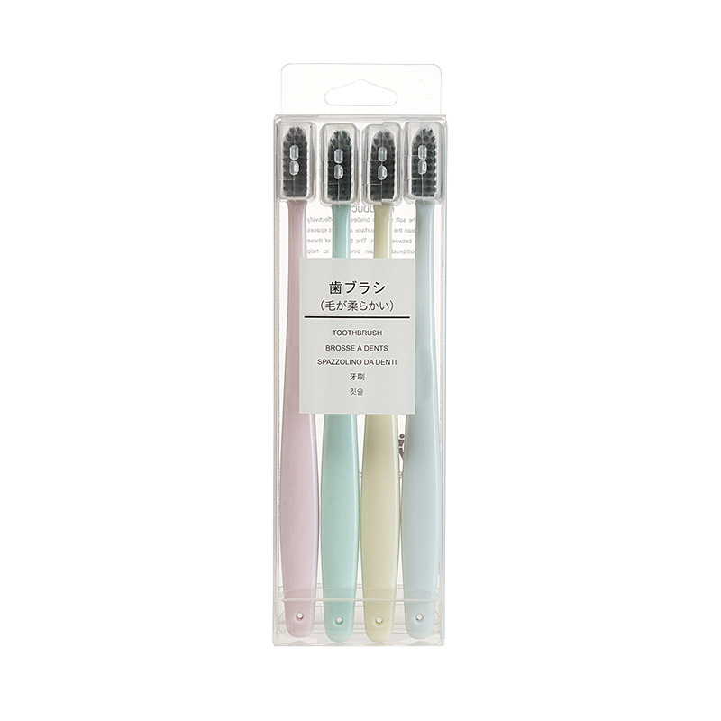 muji-แปรงสีฟัน-เซ็ตละ-4-สี-4-ด้าม