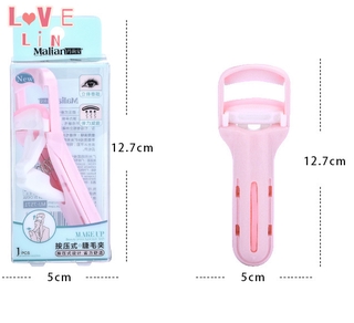 【Lovelin】ที่ดัดขนตา แบบกด ไม่ทิ้งเปลือกตา แบบพกพา ดูเป็นธรรมชาติ สําหรับผู้หญิง