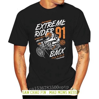 เสื้อยืดโอเวอร์ไซส์ขายดี เสื้อยืดคอกลม ผ้าฝ้าย พิมพ์ลาย Arubas Uk Extreme Bmx Rider คุณภาพสูง สําหรับผู้ชายS-3XL