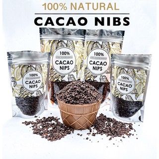 ภาพขนาดย่อของสินค้าSuper Food Cacao Nibs คาเคานิบส์ 100% จากเมล็ดโกโก้ธรรมชาติ