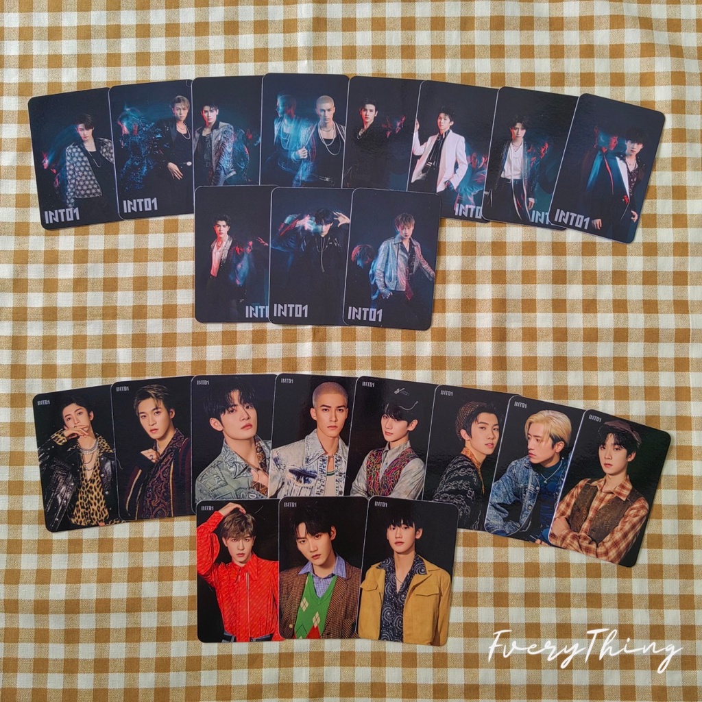 พร้อมส่ง-แท้-goods-นิทรรศการ-into1-in-bkk-เซ็ต-photocard-ขายแยกเมมเบอร์