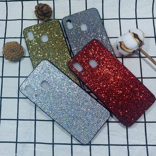 เคสเคสโทรศัพท์มือถือลายกลิตเตอร์สําหรับ Samsung Galaxy A 10 A 20 A 30 A 70 M 10 M 20 M 30กันชน