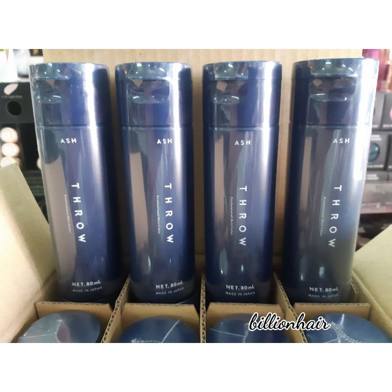 throw-ash-shampoo-80ml-แชมพุถนอมผมสีเทา-ด้วยส่วนผสมของ-sheer-blue-ยับยั้งการรั่วไหลของเม้ดสี-กดสีแดง-เติมเต้มสีโทนเย็น