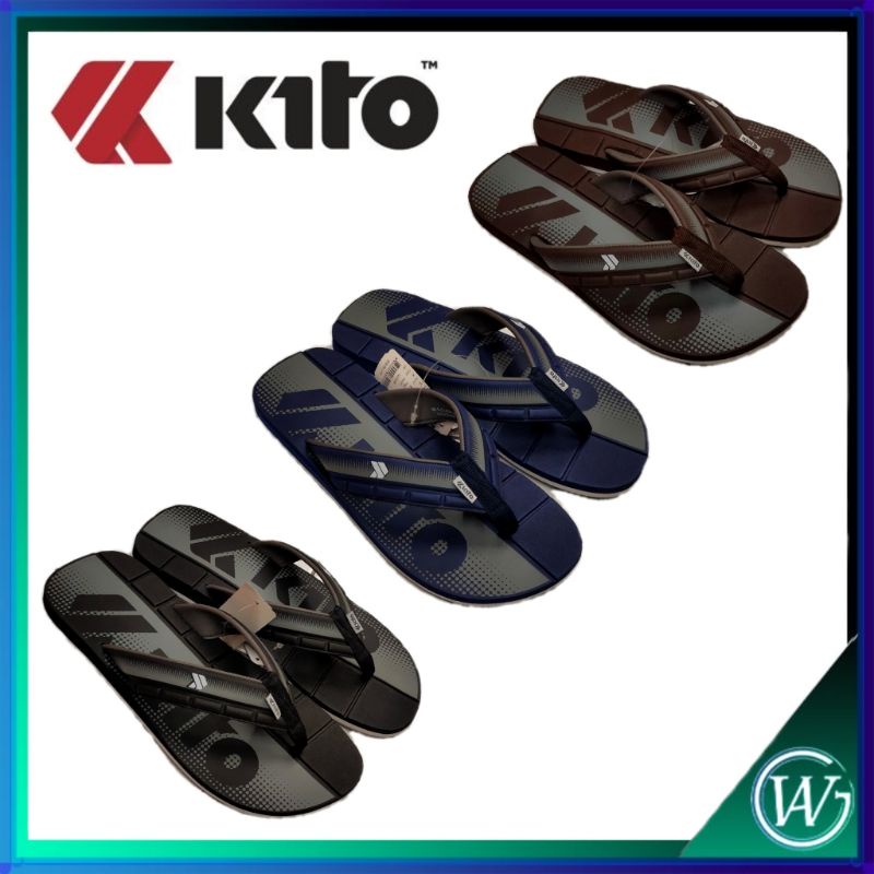 ภาพหน้าปกสินค้าKito รุ่นAA34m  % เก็บเงินปลายทาง รองเท้าแตะ รองเท้ากีโต้ size40-43 รองเท้าแตะแบบหนีบ จากร้าน mrwang.shop บน Shopee