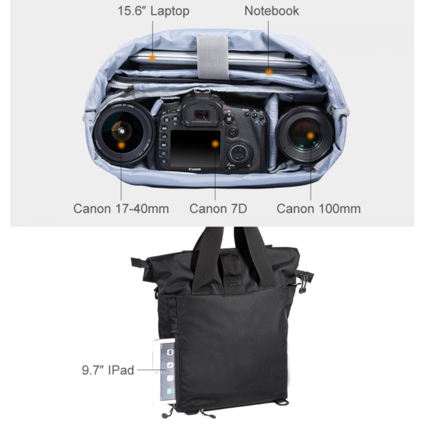 กระเป๋ากล้อง-k-amp-f-concept-13-088-large-shoulder-messenger-bag-multi-function-ราคาพิเศษ