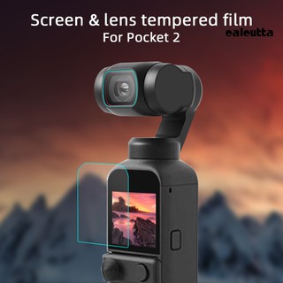( Ready Stock ) ฟิล์มป้องกันเลนส์กล้องความละเอียดสูง Ptz สําหรับ Dji Osmo Pocket 2