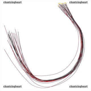 Chantsingheart10 ชิ้น 20 ซม. t0603wm บัดกรีไมโครลิตซ์แบบมีสายนําแสงสีขาวอบอุ่น smd led