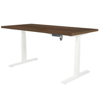 Desk STANDING DESK ERGOTREND SIT 2 STAND GEN2 120CM CLASSIC TEAK/WHITE Office furniture Home & Furniture โต๊ะทำงาน โต๊ะท