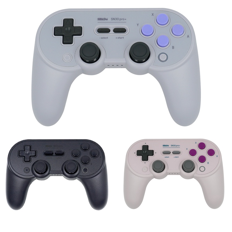 คอนโทรลเลอร์บลูทูธ 8Bitdo SN30 Pro+ สำหรับ Nintendo Switch/Windows ...