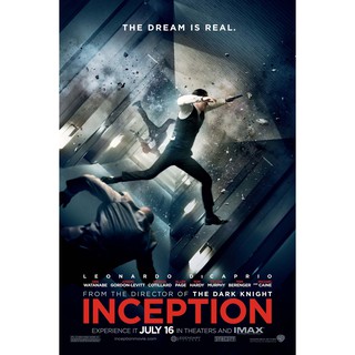 โปสเตอร์หนัง Inception จิตพิฆาตโลก โปสเตอร์ Poster รูปภาพ ภาพติดผนัง โปสเตอร์ภาพพิมพ์ โนแลน Nolan DiCaprio ดิคาปริโอ