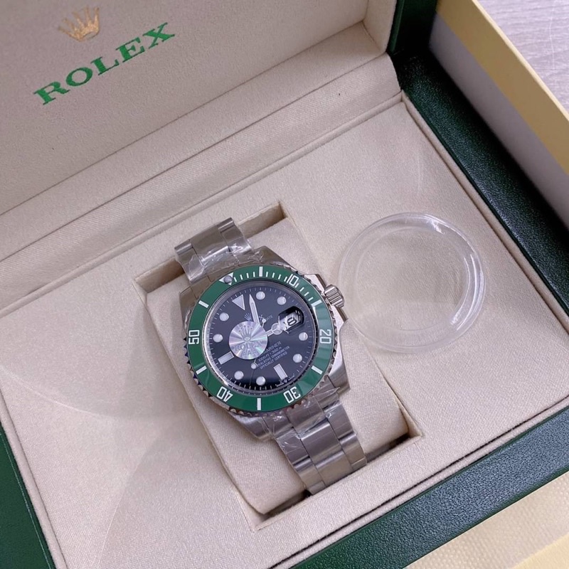 นาฬิกาข้อมือrolexsubmariner-หน้าดำขอบเขียว