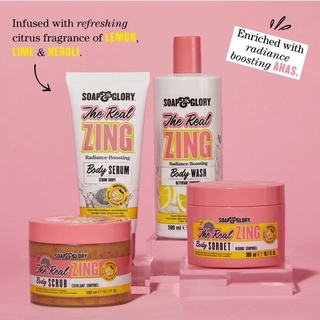 ใหม่🌟Soap & Glory The Real Zing กลิ่นหอมมากติดตัวเลย