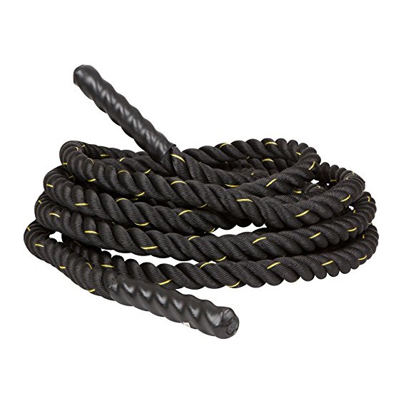 เชือกสะบัด คาดิโอ Battle Ropes ยาว 12 เมตร และ 9 เมตร เส้นใหญ่ 1.5 นิ้ว ...