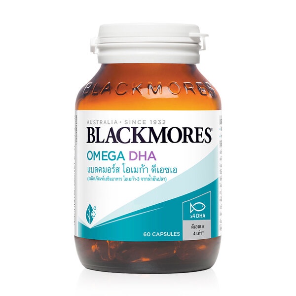 blackmores-omega-dha-60-capsules-ผลิตภัณฑ์เสริมอาหาร-dha-จากน้ำมันปลา-1-ขวด-บรรจุ-60-แคปซูล