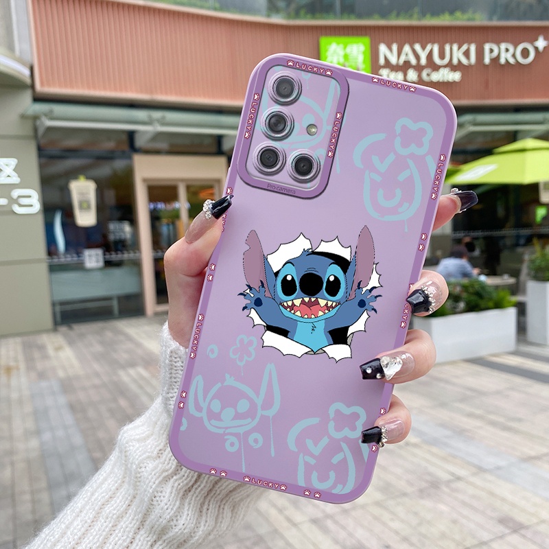 สําหรับ-samsung-galaxy-a71-เคส-stitch-ดีไซน์ใหม่-เคสยางนิ่ม-เลนส์เต็ม-ฝาหลัง-กล้อง-รูปแบบบาง-ป้องกัน-เคสกันกระแทก