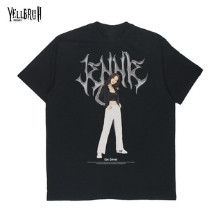 เสื้อยืดผู้ชาย เสื้อยืด ขนาดใหญ่ พิมพ์ลาย Jennie Vol 2 สําหรับผู้ชาย และผู้หญิง | สินค้า Yellbruh S-5XL