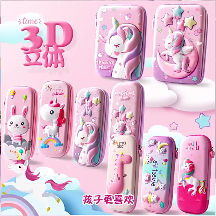 kawaii-กระเป๋าดินสอ-eva-ลายยูนิคอร์น-3d-ขนาดใหญ่-สําหรับเด็กผู้หญิง-ใส่เครื่องเขียน-โรงเรียน