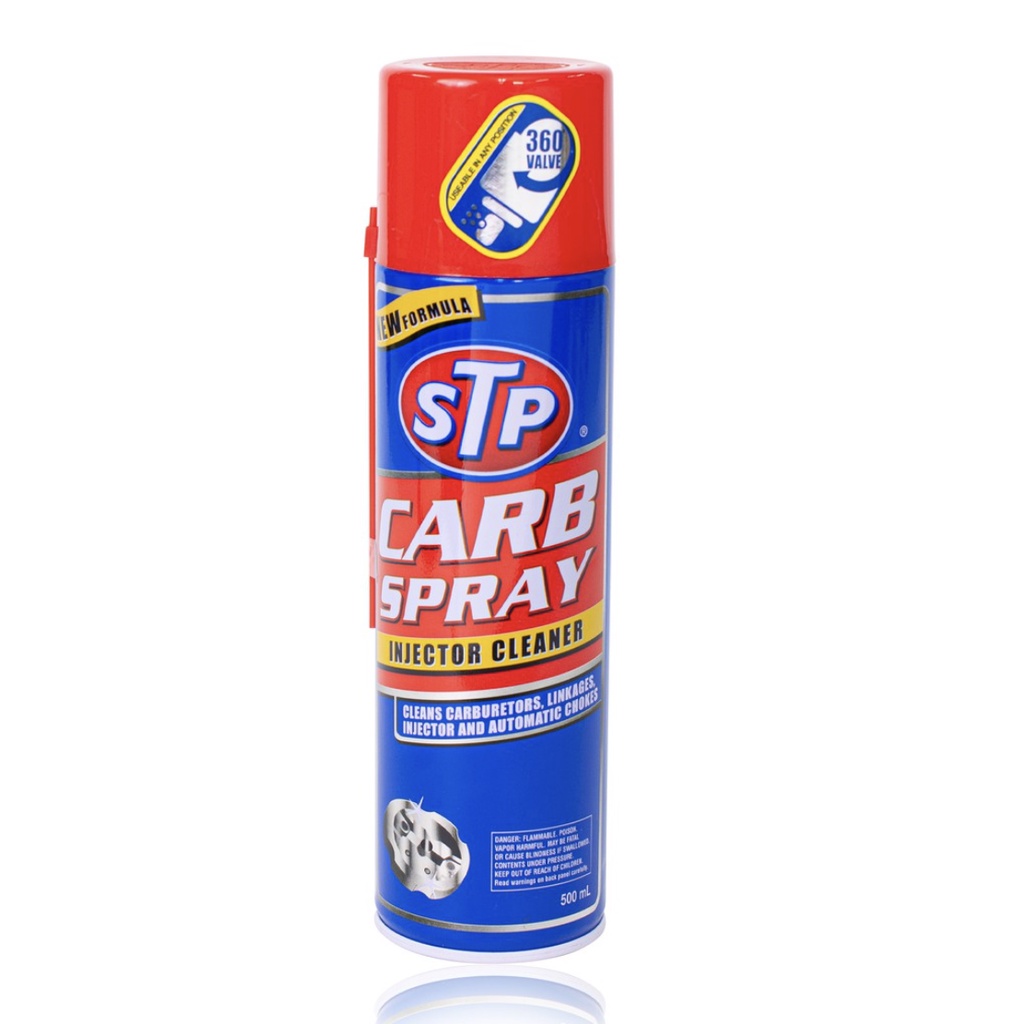 สเปรย์ทำความสะอาดคาร์บูเรเตอร์-ปีกผีเสื้อ-และ-หัวฉีด-stp-carb-spray-500-ml