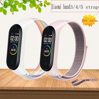 ภาพหน้าปกสินค้าสายนาฬิกาสำรอง ชนิดไนล่อน สำหรับ สมาร์ทวอช  Xiaomi Mi Band 3 4 5 6 สาย xiaomi mi band 6 สาย nylon ที่เกี่ยวข้อง