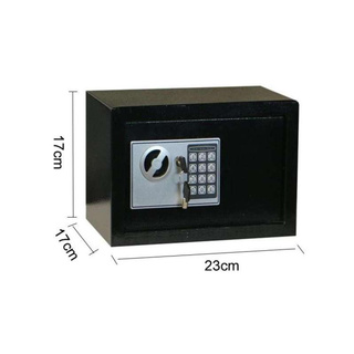 iRemax ตู้เซฟ ตู้เซฟนิรภัย ตู้เซฟออมสิน ตู้เซฟอิเล็กทรอนิกส์ safety box safety deposit box (Size : 23 x 17 x 17 cm.)