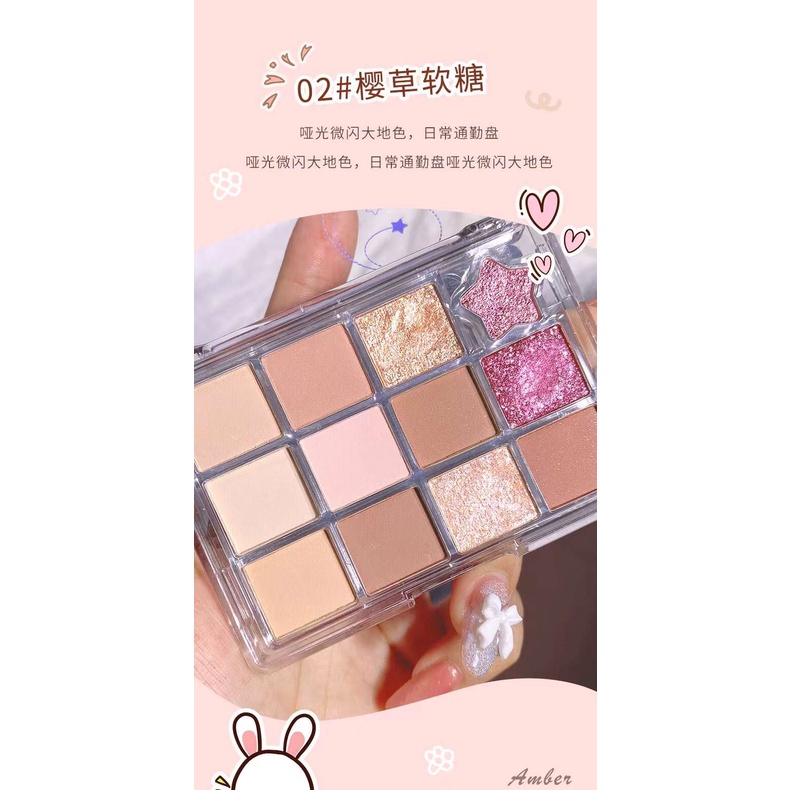 ทาตาwodwod-be-shine-colorful-eye-shadow-วอดวอด-อายแชโดว์-12สี-w920