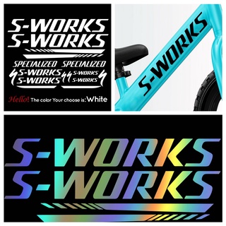 สติ๊กเกอร์ S-WORKS SPECIALIZED สำหรับจักรยานเสือภูเขา/เสือหมอบ