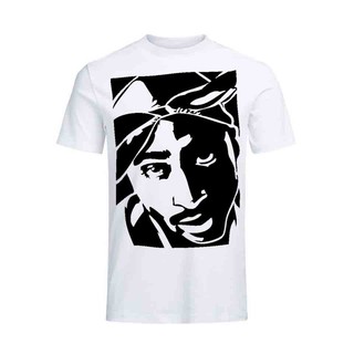 เสื้อวินเทจผญ - Tupac Shakur 2 Pac Semi A3 เสื้อยืดชายและหญิง แร็ปเปอร์ 2pac Music Fandom Celberity