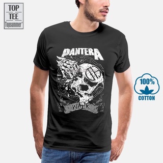 Pantera เสื้อยืด ผ้าฝ้าย 100% พิมพ์ลายวงร็อคเฮวี่เมทัล สีดํา คุณภาพสูง แฟชั่น สําหรับผู้ชาย LHZYสามารถปรับแต่งได้
