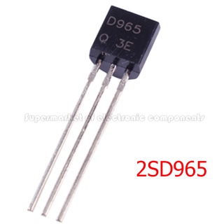 ไตรโอดอิเล็กทรอนิกส์ 2SD965 TO-92 D965 TO92 20 ชิ้น