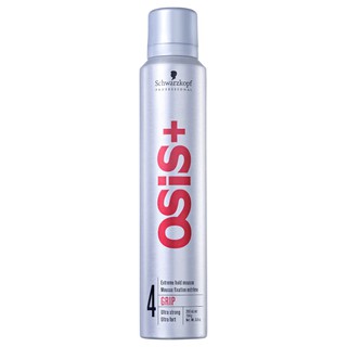 ❤️ไม่แท้คืนเงิน❤️ Schwarzkopf Osis+ Grip Extreme Hold Mousse 200ml มูสสำหรับใส่ผม ช่วยให้ผมมีวอลุ่ม เงางาม