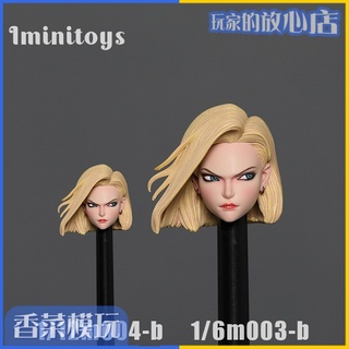 Iminitoys 1/6 M003 1/12 M004 หมายเลขประดิษฐ์ พร้อมส่ง หัวแกะสลัก 18 หัว