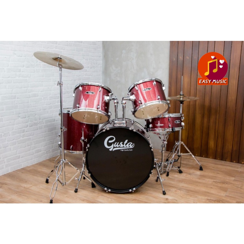 กลองชุด-gusta-premier-acoustic-drums