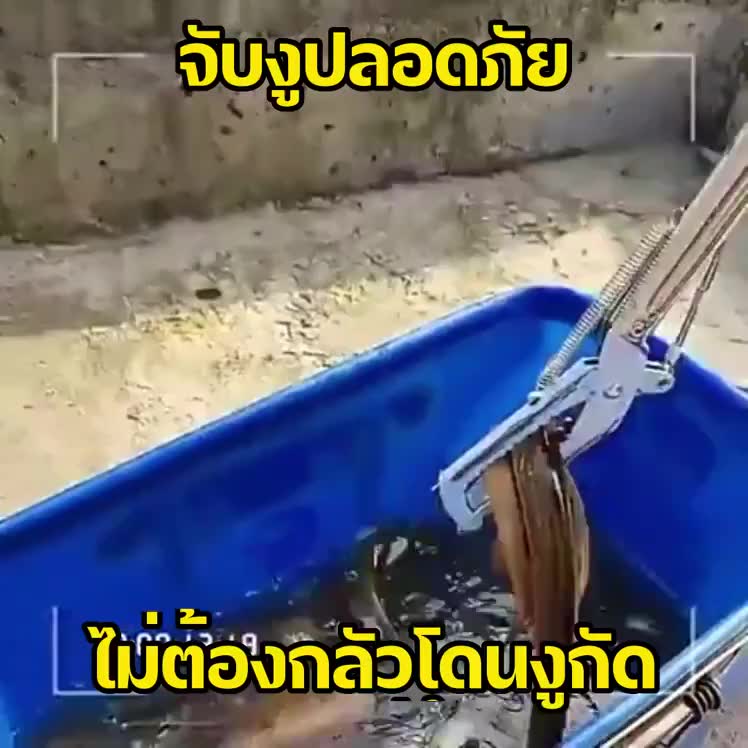 จับงูเหลือมได้-ไม่จับงู1-5mจับงูปลอดภัย-ซุปเปอร์โลหะผสม-คีมจับงู-อุปกรณ์จับงู-ไม้จับตุ๊กแก-ไม้จับงูแบบคีบ