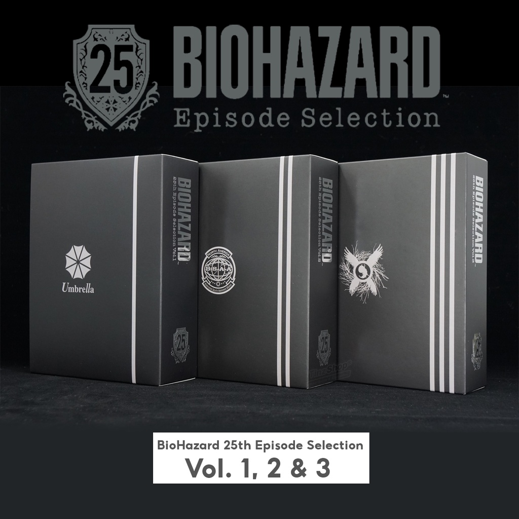 新品未開封】バイオハザード25thエピソードセレクション Vol.1-3 PS4