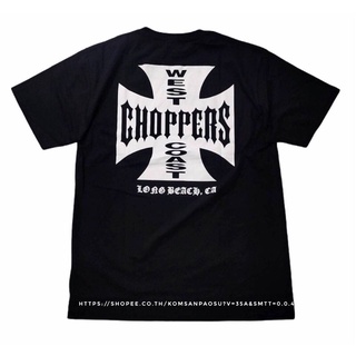 เสื้อ westcoast choppers เสื้อยืด WESTCOAST CHOPPERS t shirt women men&lt;2022&gt;