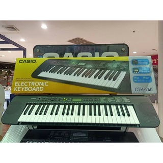 ♟☫☑CASIO CTK-240 คีย์บอร์ดคาสิโอขนาด 49 คีย์ | Shopee Thailand