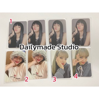 พร้อมส่ง การ์ด LISA Benefit Ktown4u อัลบั้ม LALISA ของแท้ ไม่มีตำหนิ