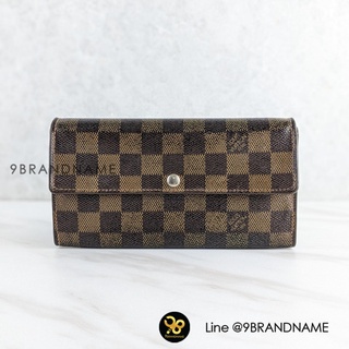 U​SE​D LO​U​IS​V​U​IT​TO​N Sarah Wallet Damier Serial​:CA0089 LV02586